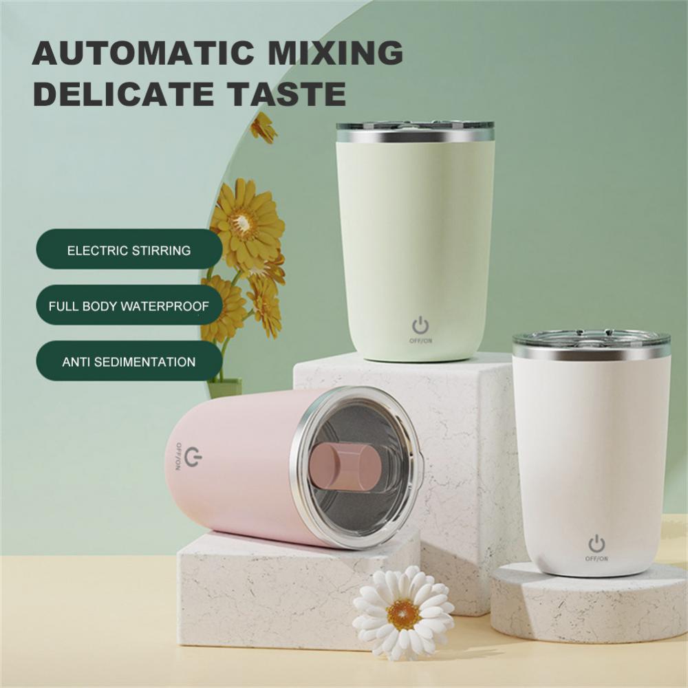 Automatic self-stirring mug