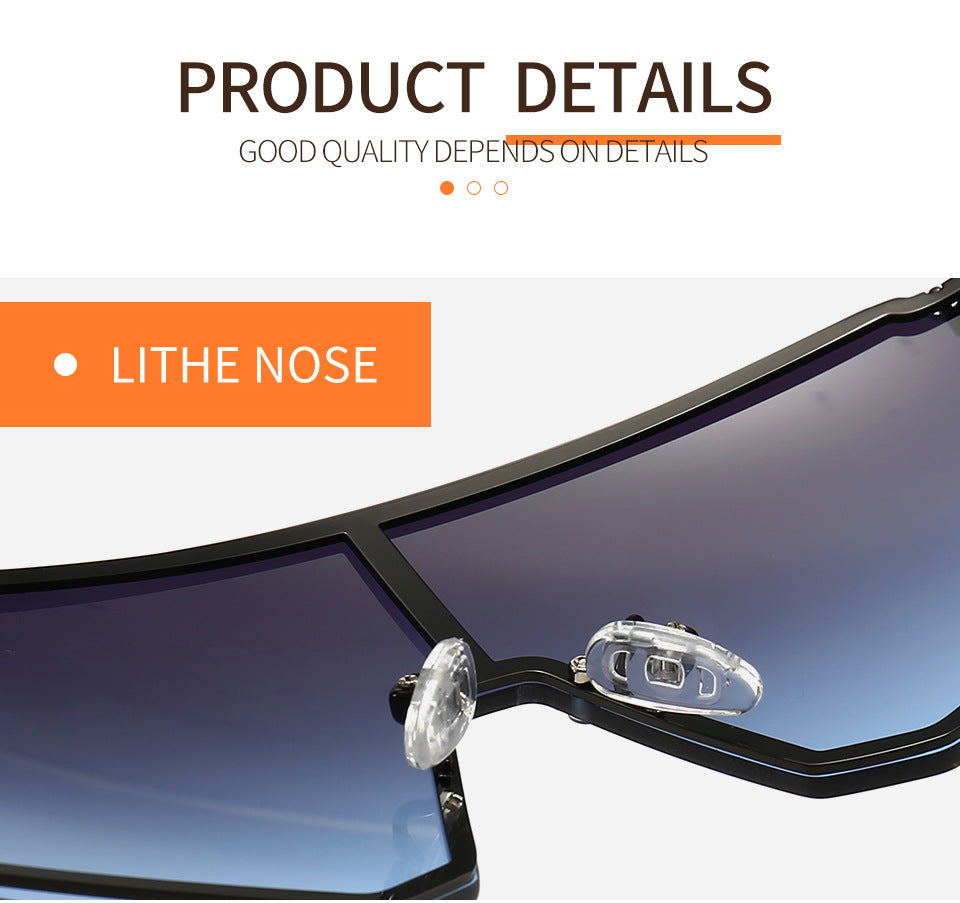 STYLISH MEN'S METAL SUNGLASSES