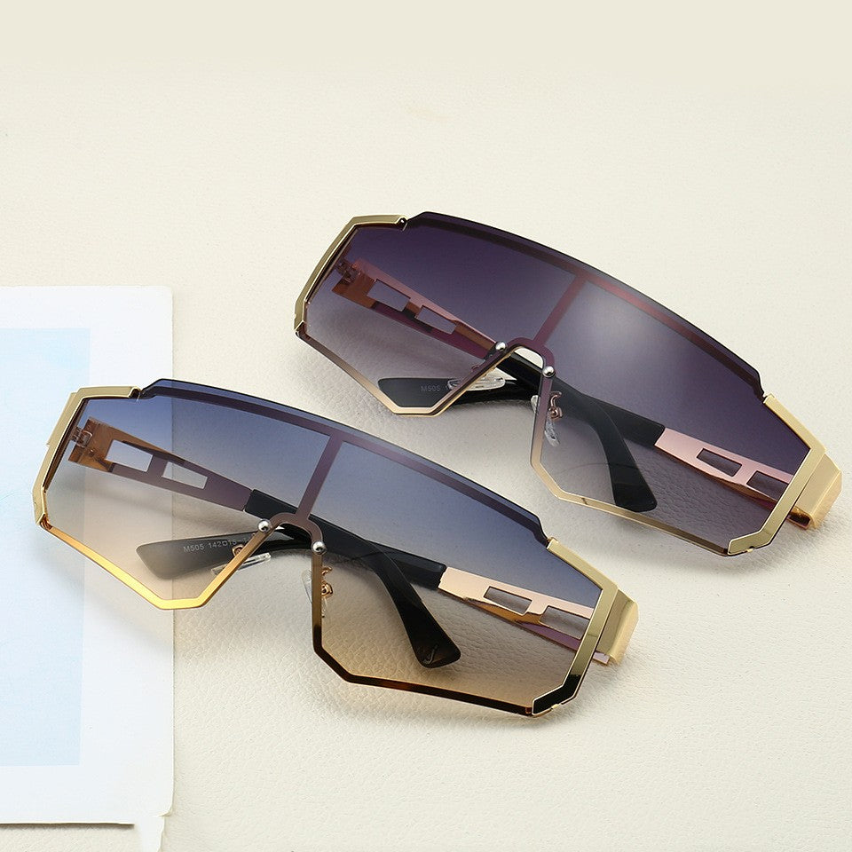 Stylish Men's Metal Sunglasses
