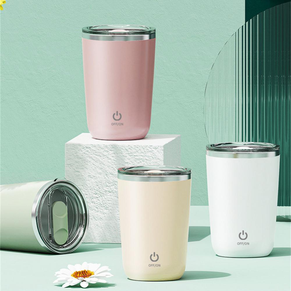 Automatic self-stirring mug