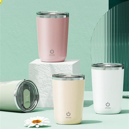 Automatic self-stirring mug
