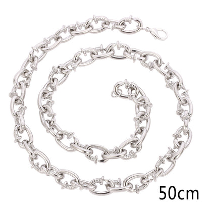 Hip Hop Trend Rap Rap Accessories Nail Personality Nightclub Exaggerated Trendy Men's Bracelet