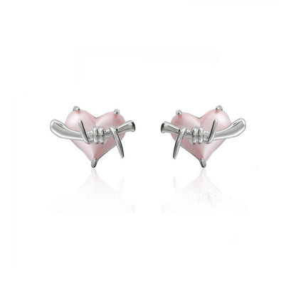 Women's Fashion Three-dimensional Balloon Love Earrings