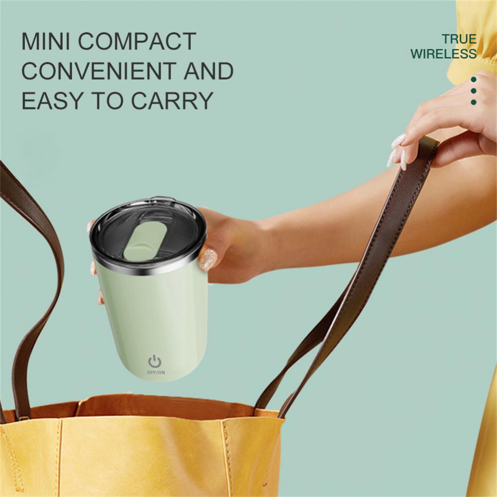 Automatic self-stirring mug