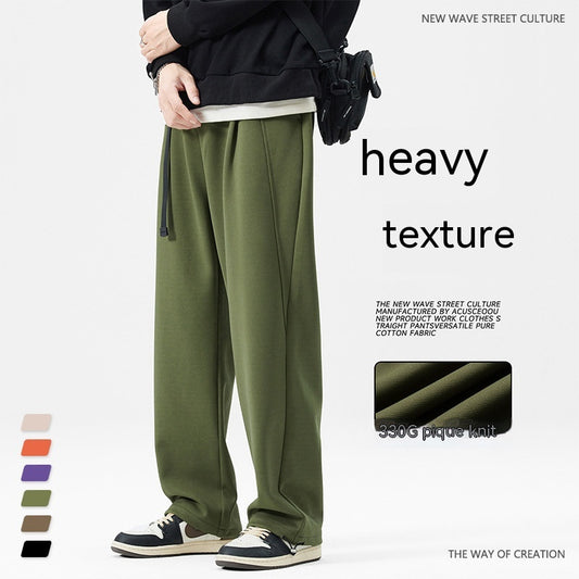 Men's Autumn Loose Straight Casual Pants