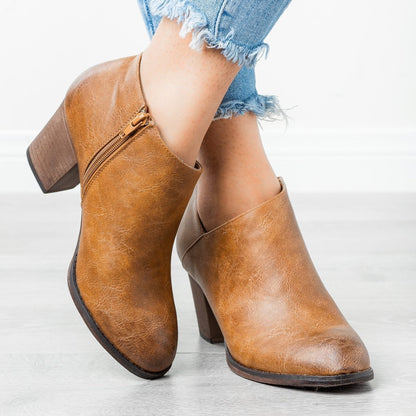 Casual Plus Size Women Pointed Toe Fashion Boots PU Viscose