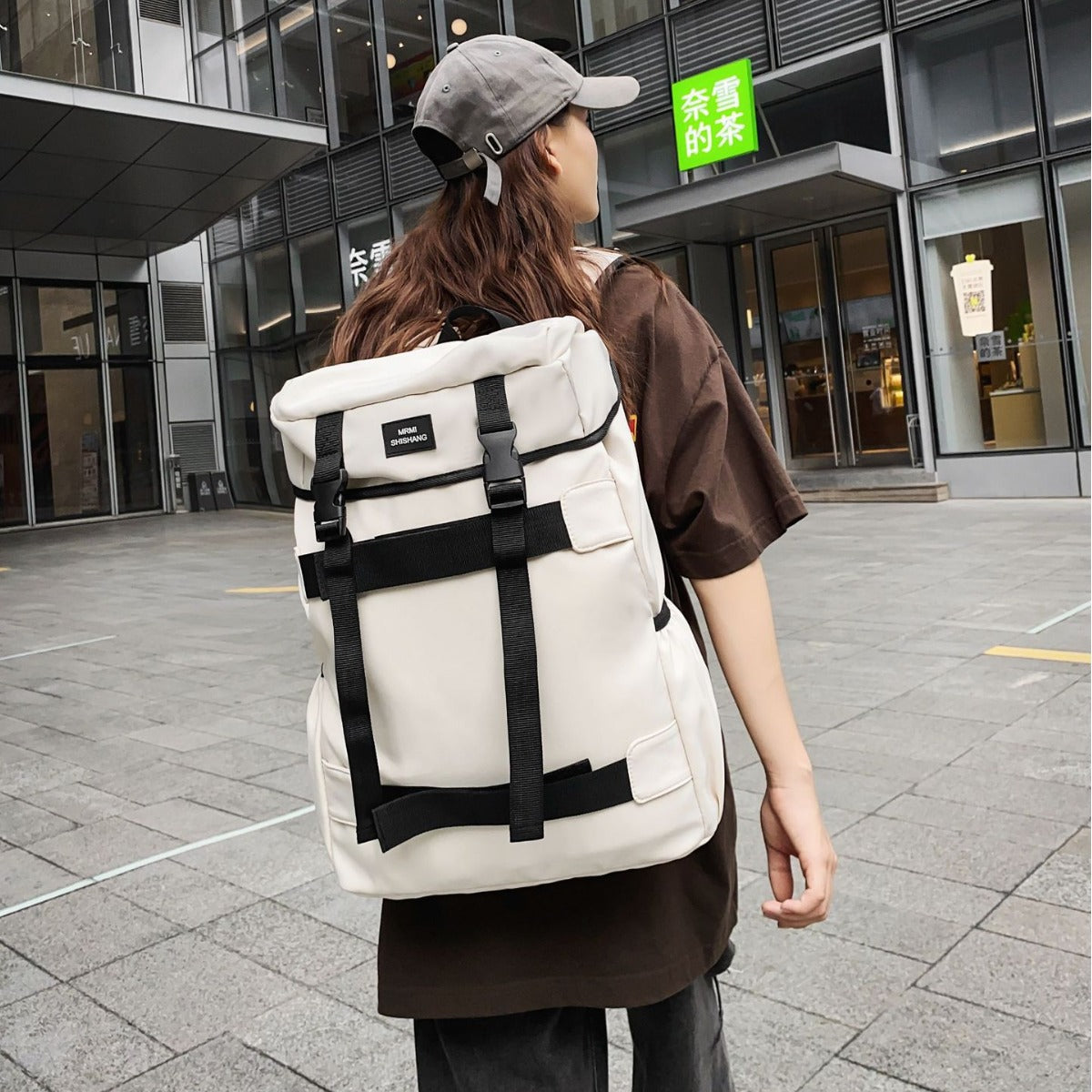 New Multi-functional Street Trendy Outdoor Backpack Fashion Casual Travel Backpack