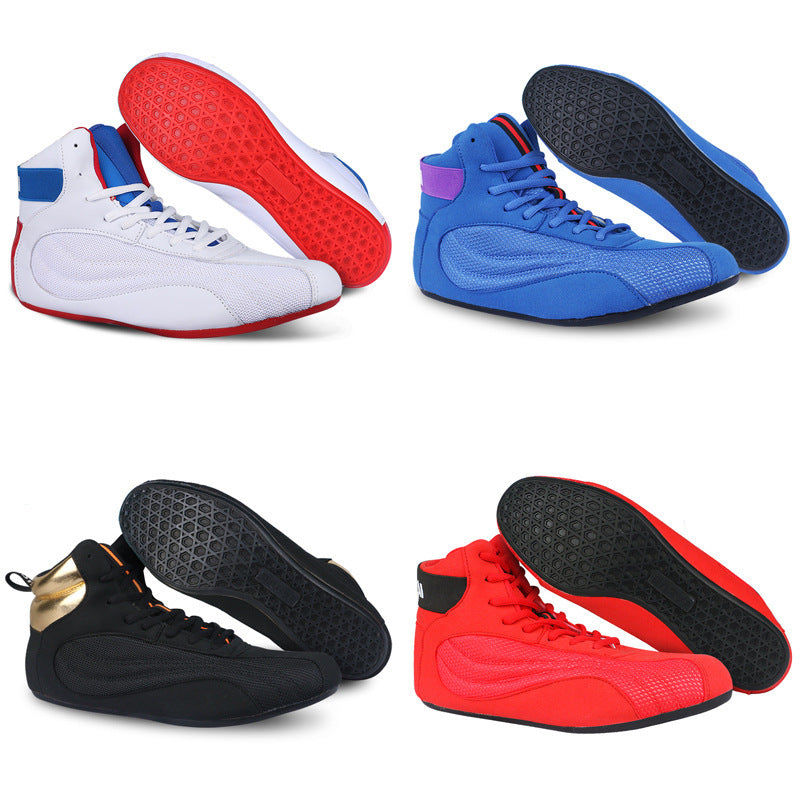 Flannel Boxing Shoe Sports Wrestling Shoes