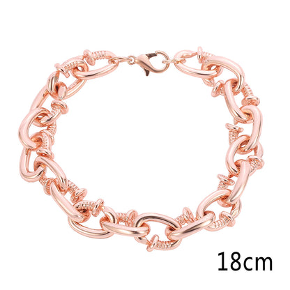 Hip Hop Trend Rap Rap Accessories Nail Personality Nightclub Exaggerated Trendy Men's Bracelet