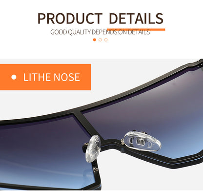 STYLISH MEN'S METAL SUNGLASSES