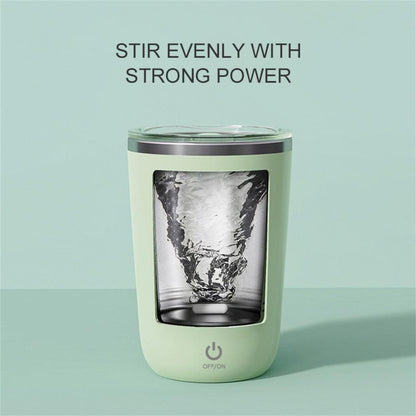 Automatic self-stirring mug